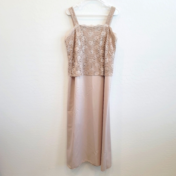 Alex Evenings Sleeveless A-Line Dress Gown Women's Size 14W - Picture 2 of 14